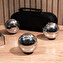 Petanque-Set mit gravierten Kugeln Petanque-Set mit gravierten Kugeln
