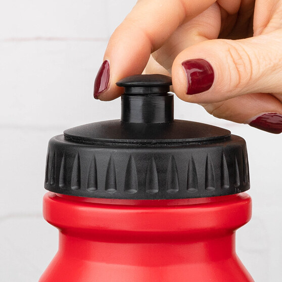Personalised sports bottle of flexible plastic Personalised sports bottle of flexible plastic
