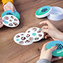 Personligt kortspil "Match Bubbles" med billede