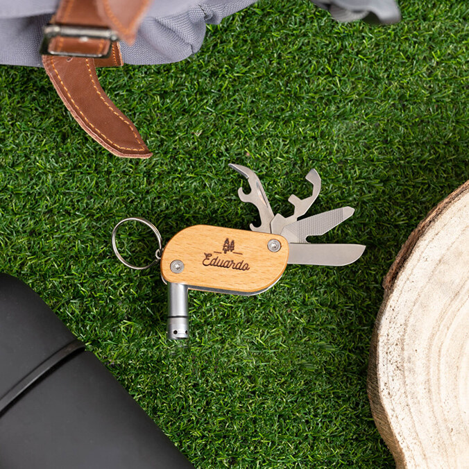 Personalised multi-tool keyrings
