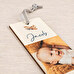 Personalised wooden bookmark