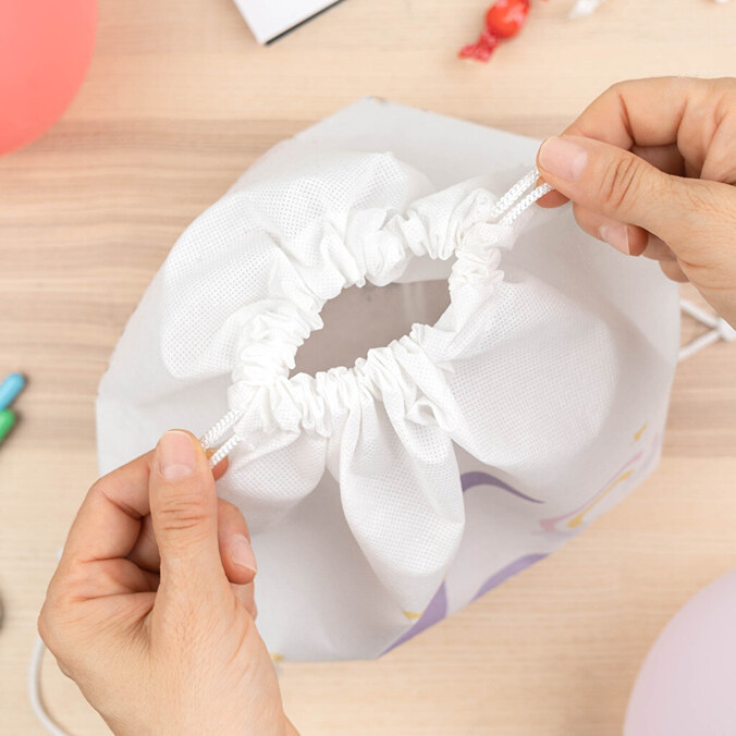 Personalizowany plecak worek z włókniny