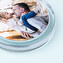 Personalised round acrylic keyring Personalised round acrylic keyring