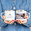 Personalised enamel mug