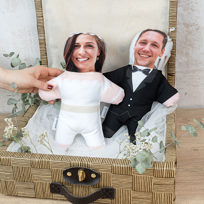 Personalisierte Mini Me Kissen mit Foto