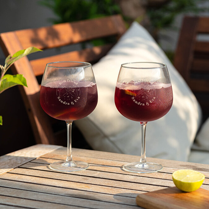Personalizowany kieliszek Gin&Tonic
