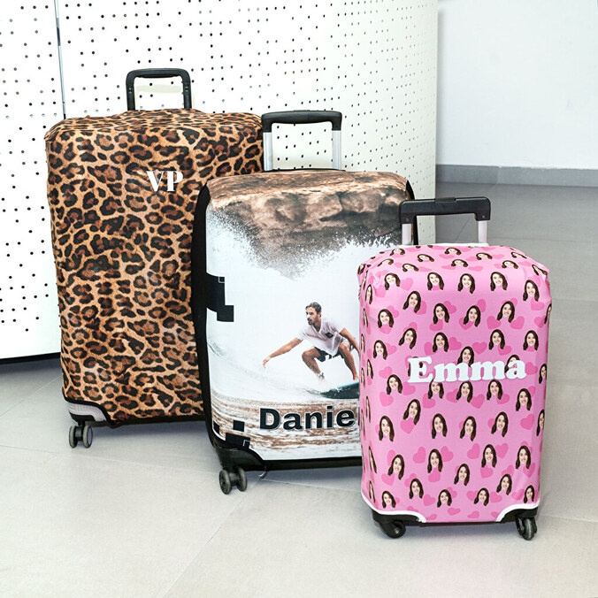 Personalisierte Abdeckungen für Reisegepäck