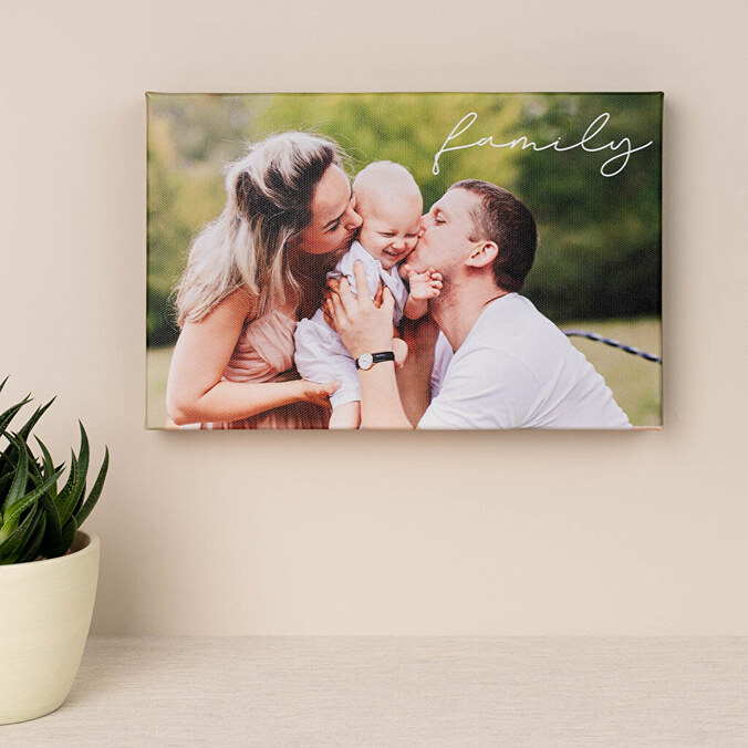 Canvas taulu omasta kuvasta