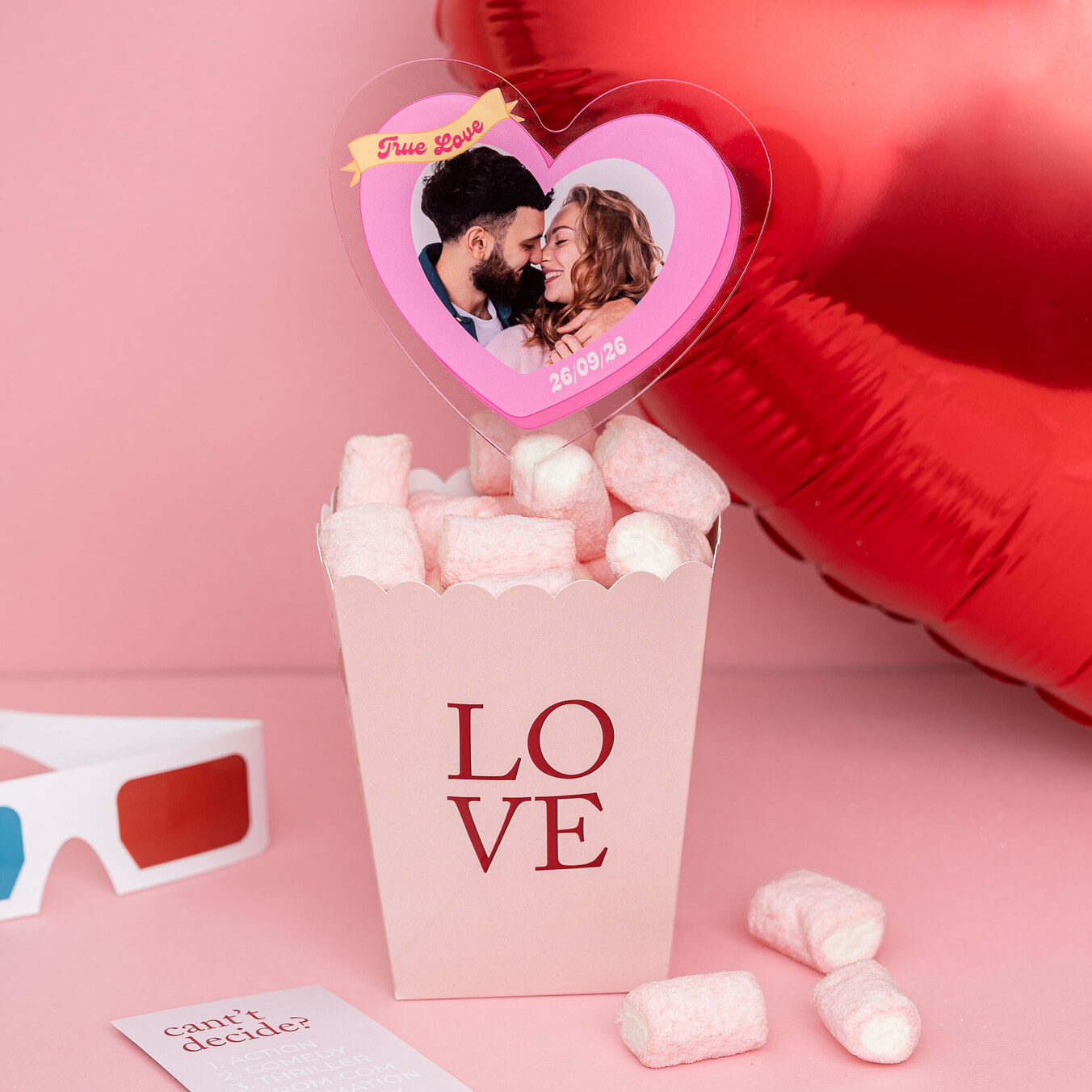Personalizowany topper serce
