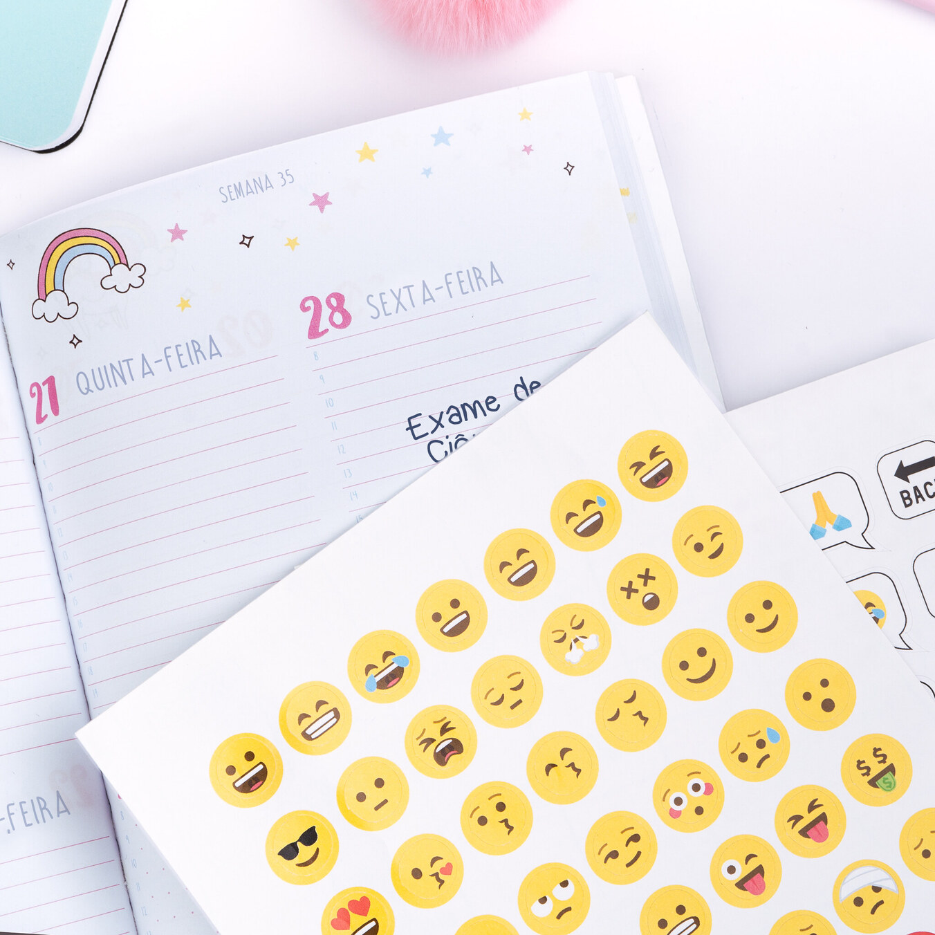 Agenda A5 capa flexível personalizada