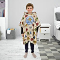 Coperta poncho personalizzata