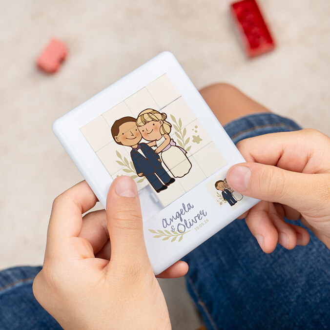 Puzzle rompecabezas deslizante personalizado