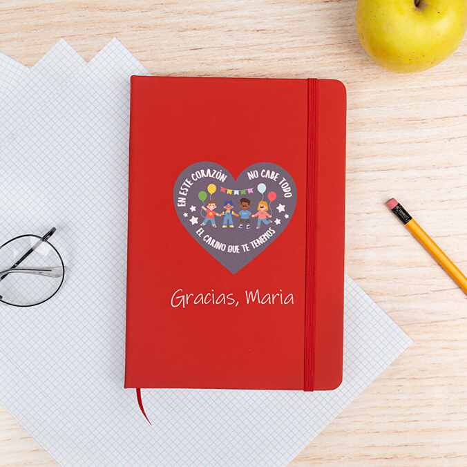 Libretas personalizadas con banda elástica