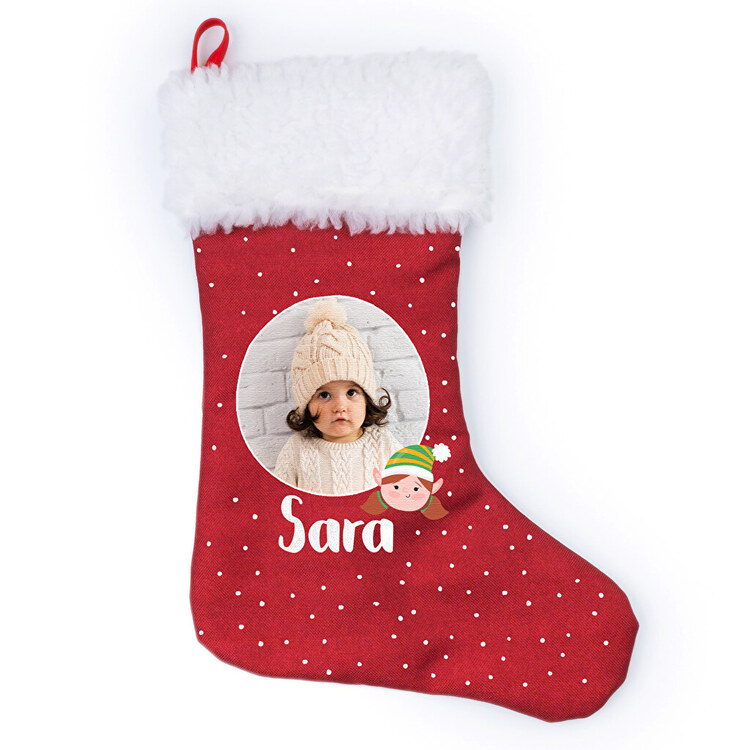 Chaussettes De Noel Personnalisees Wanapix