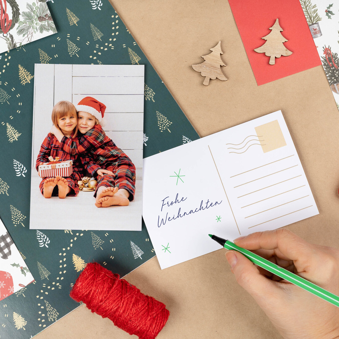 Postkarte drucken und selbst gestalten