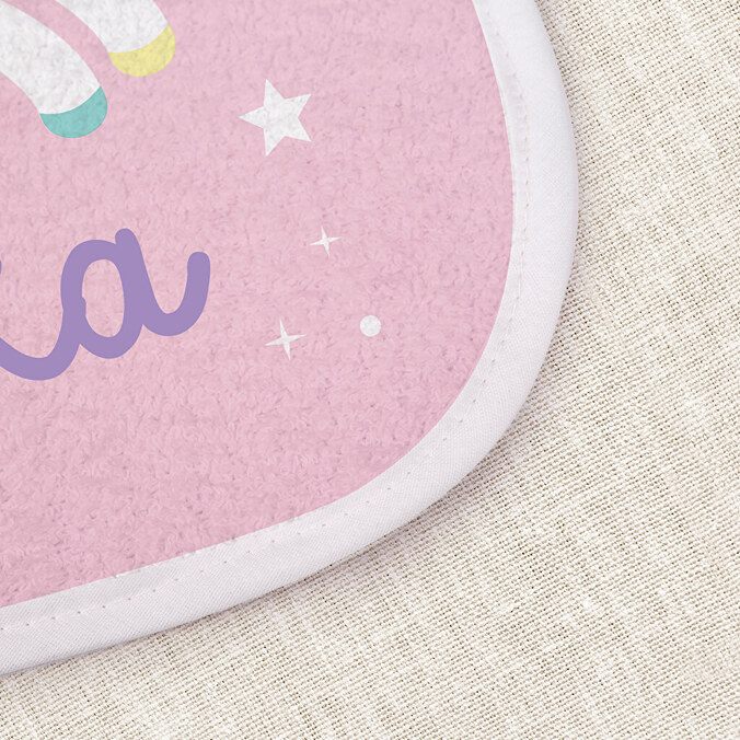 Babero bebé personalizado