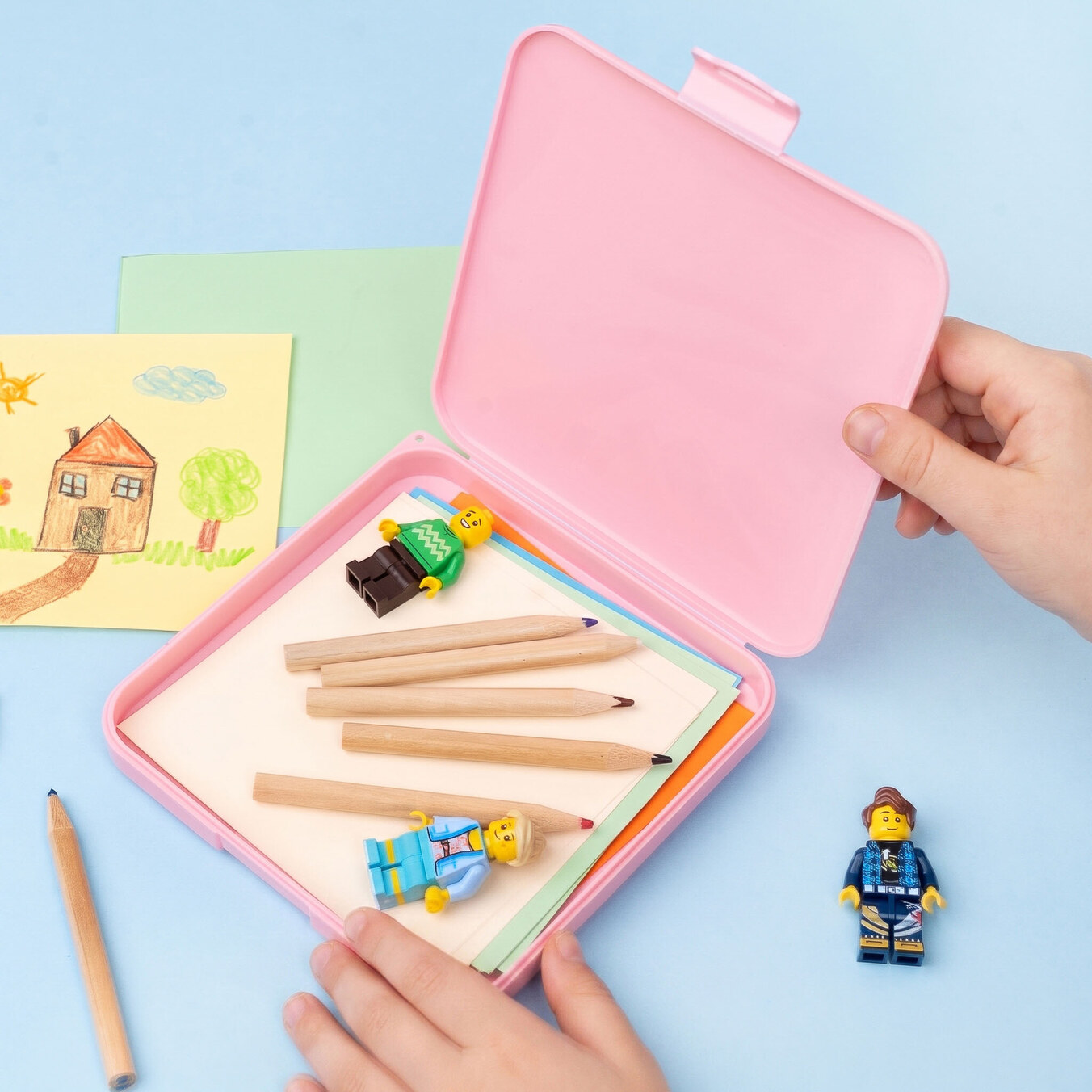 Estuche antibacteriano personalizado de plástico