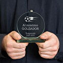 Trofeos de cristal personalizados