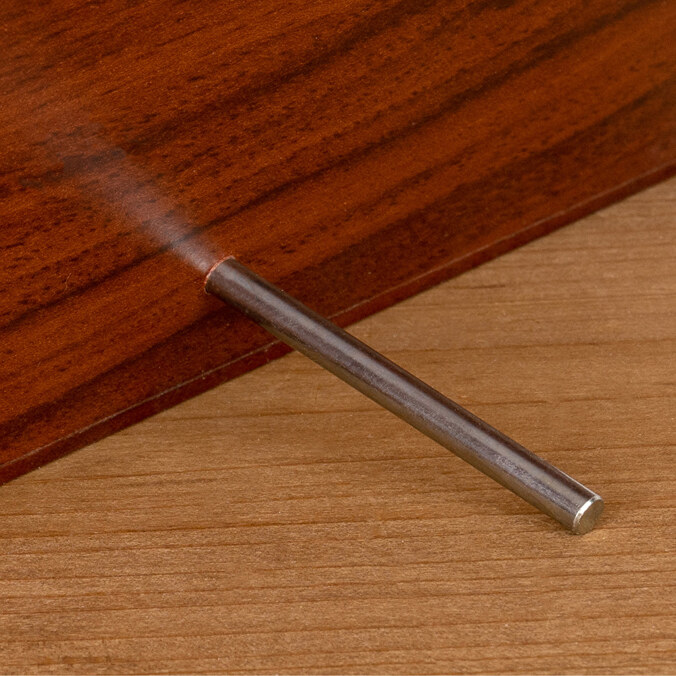 Personalised mahogany wood plate