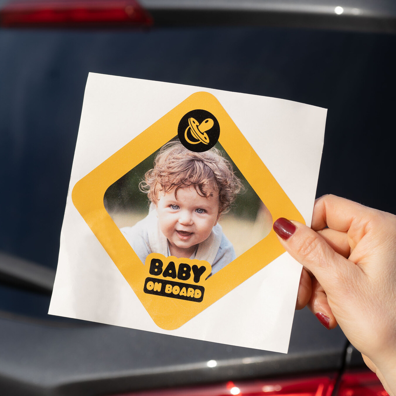 Personalised custom bumper stickers for cars