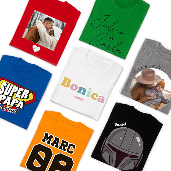 Camisetas personalizadas hombre