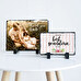 Personalised photo slate plaque Personalised photo slate plaque