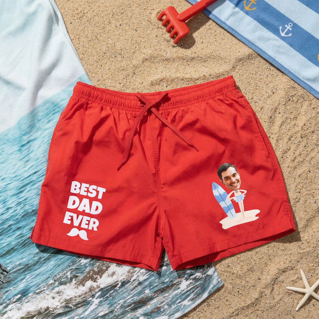 Personalizowane szorty kąpielowe z nadrukiem