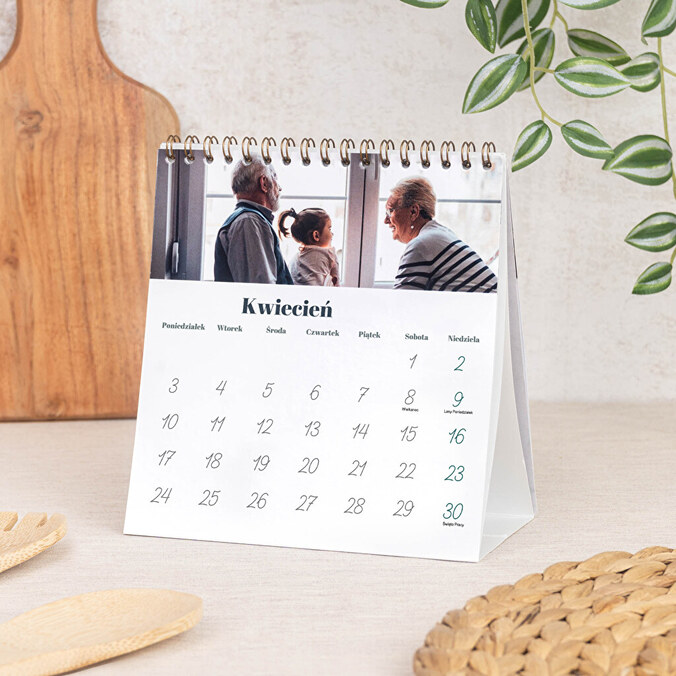 Personalizowane kalendarze stołowe