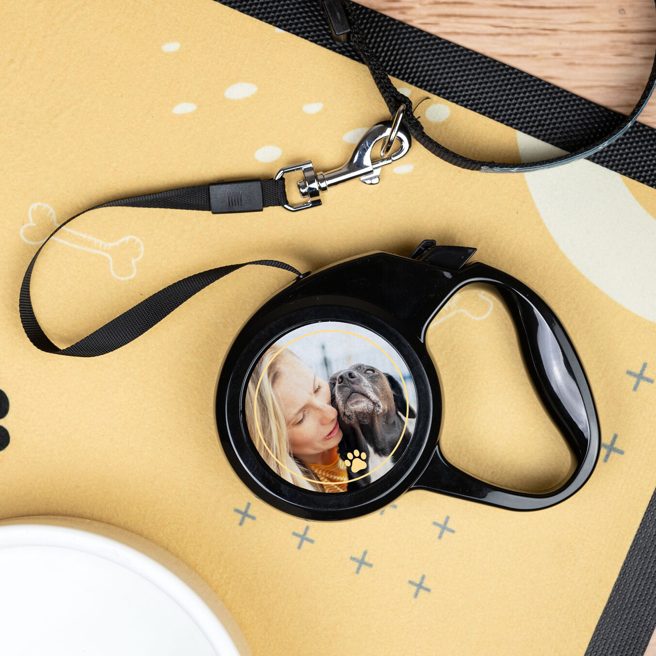 Personalised dog leash