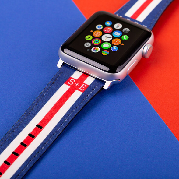 Personalised apple watch band