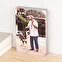 Personalised wooden photo block