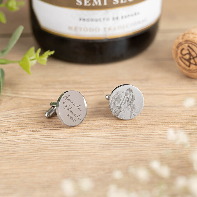 Personalised cufflinks