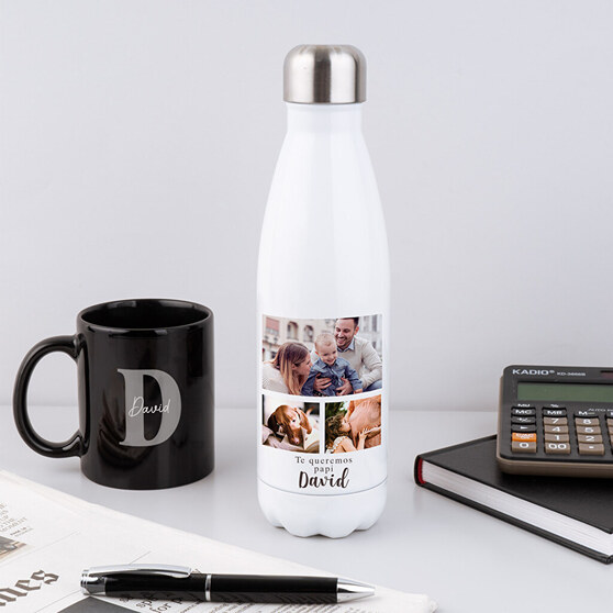 Personalisierte Superhelden-Trinkflasche Für Kinder – Mit Namen (z.B. Noah), Auslaufsicher