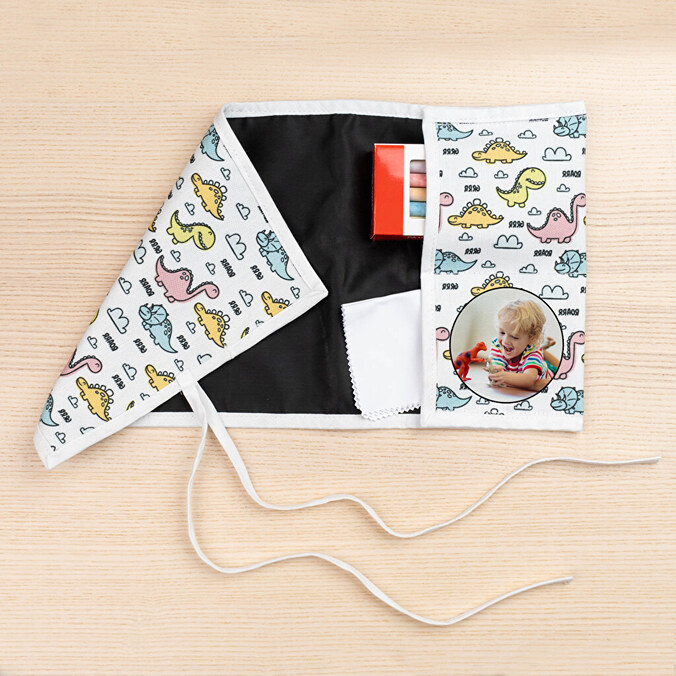 Pizarra de tela enrollable personalizada portátil