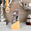 Premium bedrukte langwerpige glazen trofee Premium bedrukte langwerpige glazen trofee