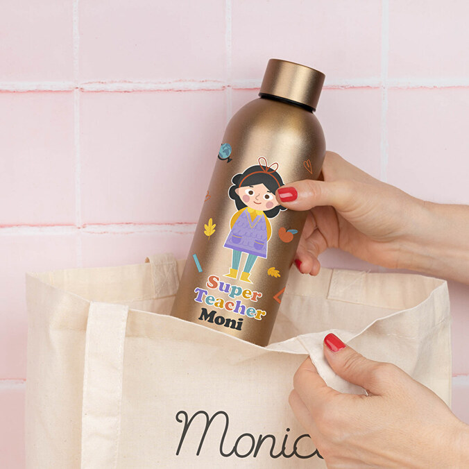 Bottiglie in acciaio inox personalizzate