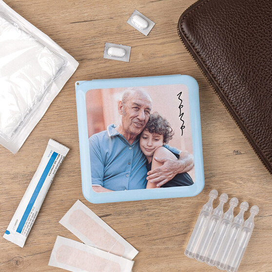 Personalizowane pudełko antybakteryjne z nadrukiem