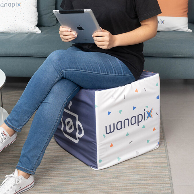 Personalizowana pufa taboret