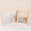 Personalised luminous wooden photo frame