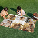 Personalised picnic blanket