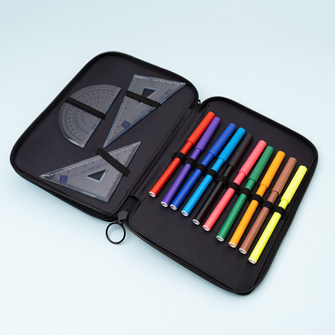 Personalizowany piórnik dwukomorowy