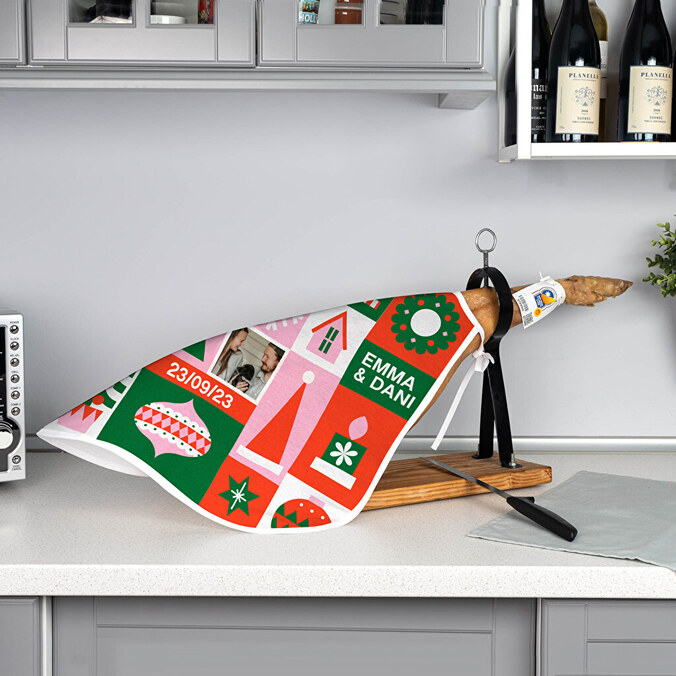 Personalizowane pokrycie na szynkę