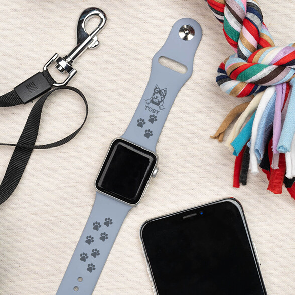Personalised Apple Watch straps