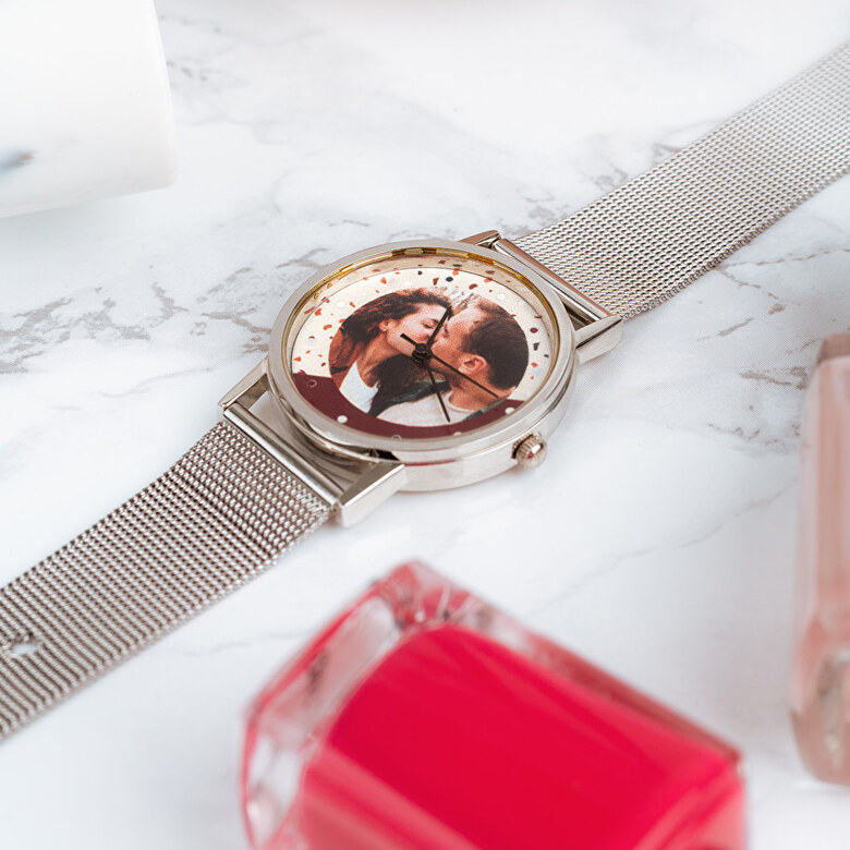 campana Casco Baya Reloj de pulsera de mujer personalizado | Wanapix