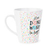 Konische Tasse mit Foto / Text bedrucken lassen