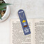 Personalised aluminium bookmark Personalised aluminium bookmark
