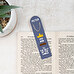 Personalised aluminium bookmark