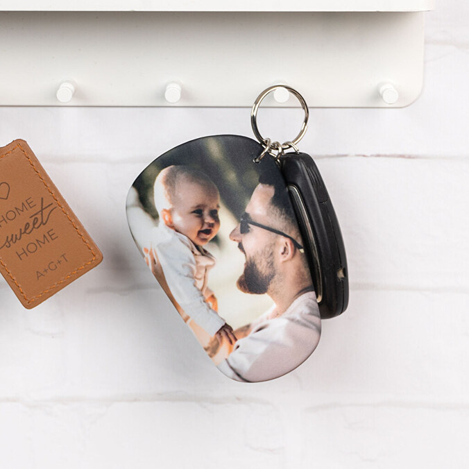 Personalised keyring - shin guard