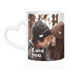 Caneca personalizadas com asa coração