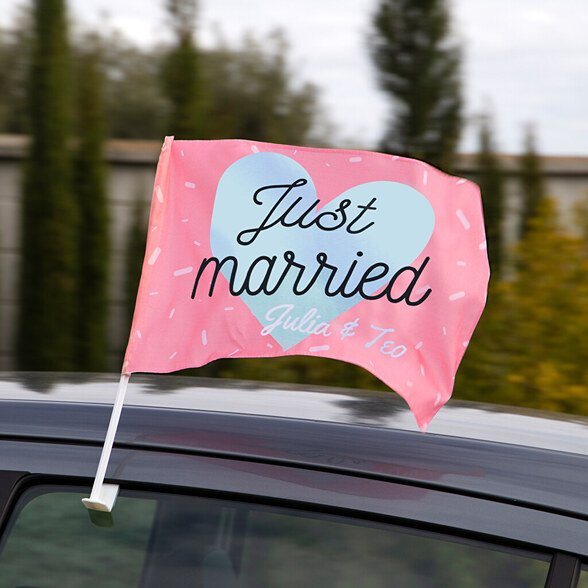 Drapeau de voiture personnalisé